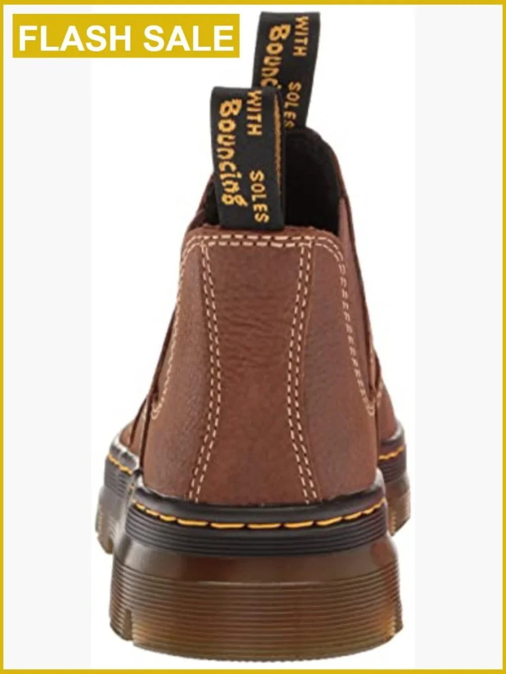 Chelsea Boots - Ankle Booties with Elastic Gussets, Leather